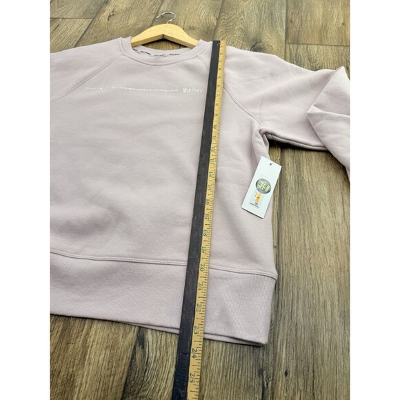 DKNY Sport Sweater Women's Size S Purple  Spell Out Logo - Picture 10 of 14